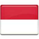Flagge des Fürstentum Monaco