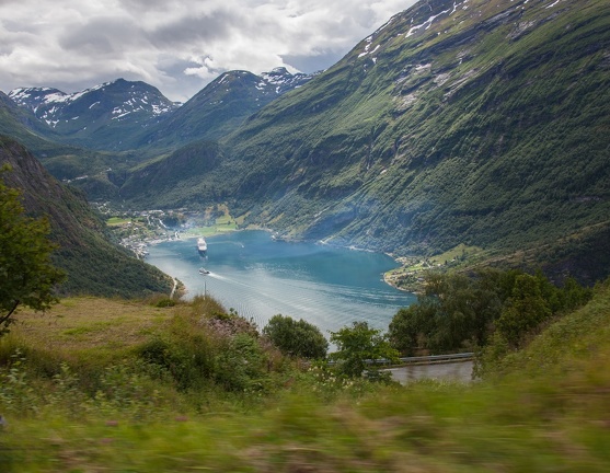 Wir kommen näher: Geiranger und sein Fjord