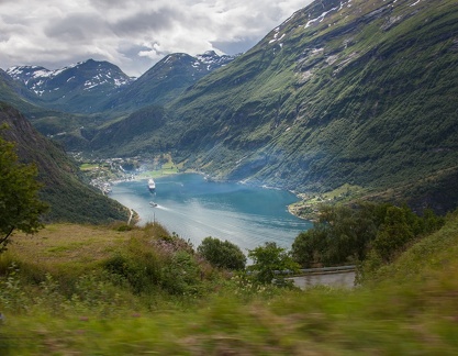 Wir kommen näher: Geiranger und sein Fjord