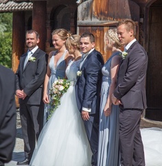 Hochzeit in der Stabkirche Gol