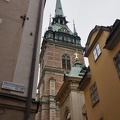 Turm der Tyska Kyrkan (deutsche Kirche) in Gamla Stan